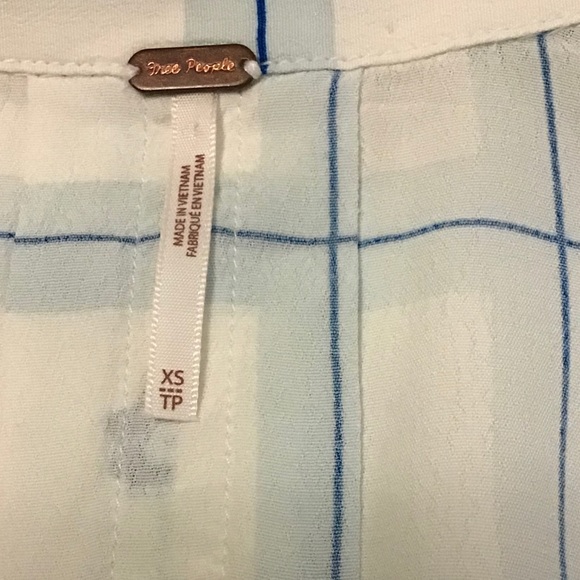 Free People Button Down Window of My Heart Top - Picture 7 of 10